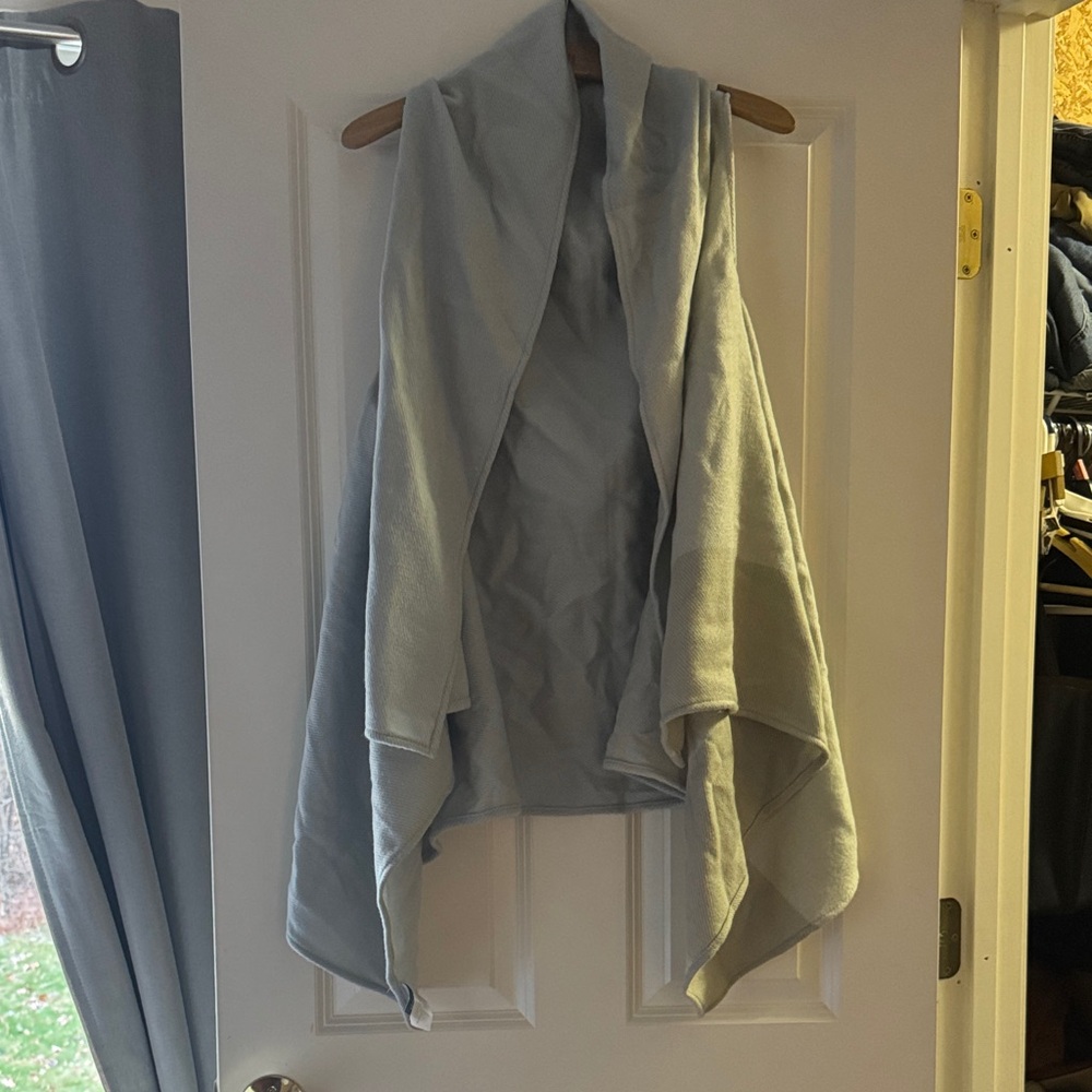 Summer & Rose Light Gray Cape Jacket